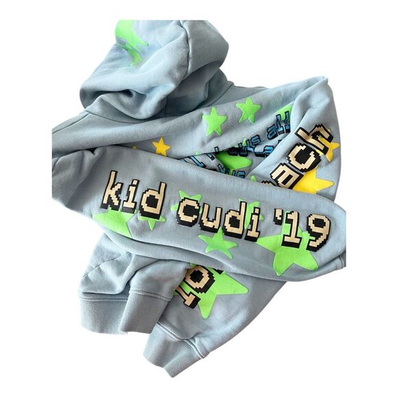 Kid Cudi Entergalactic 2019 Hoodie Glow in the Dark - Picture 4 of 5